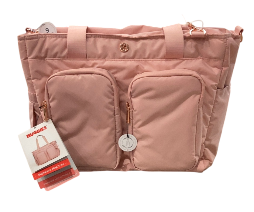 Shop Huggies Evening Carry All Tote Diaper Bag, Bridal Rose at Goodbuygears