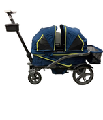 Shop Gladly Family Anthem4 Classic 4 Seater All Terrain Wagon Stroller, Neon Indigo at Goodbuygears