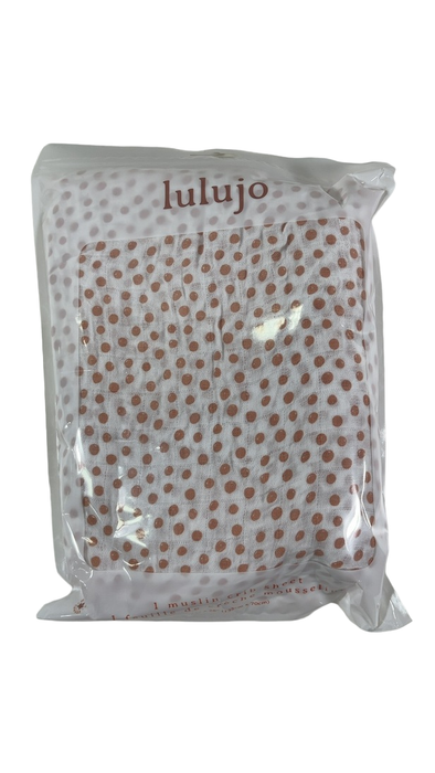 Shop Lulujo Crib Sheet, Dots at Goodbuygears