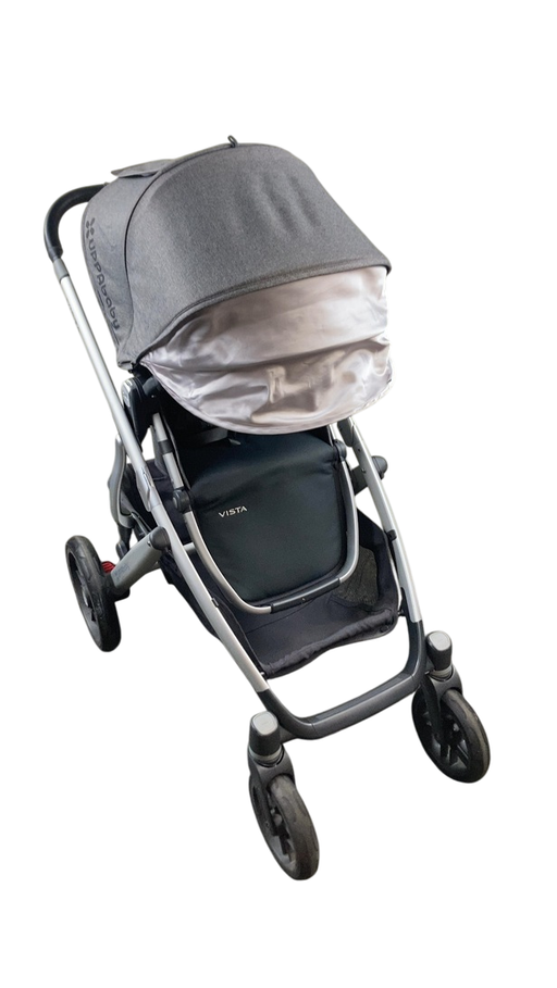 Shop UPPAbaby VISTA Stroller, 2018, Jordan (Grey Melange) at Goodbuygears