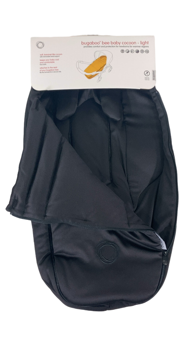 Shop Bugaboo Bee Baby Cocoon Light, Black at Goodbuygears
