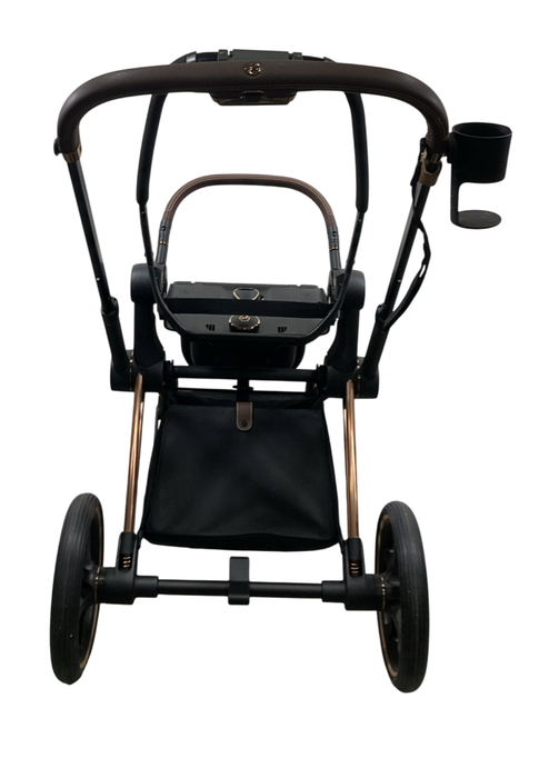 Shop Cybex PRIAM Stroller Frame And Seat, 2022, Rose Gold at Goodbuygears