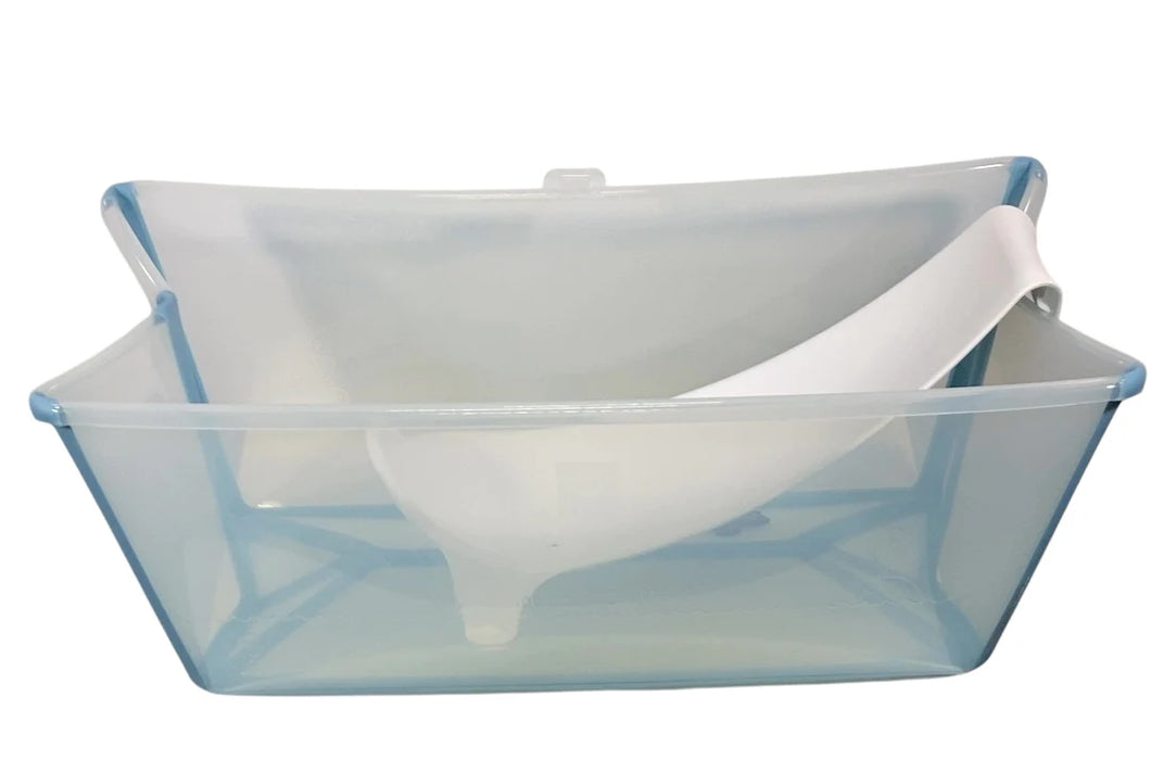Shop Stokke Flexi Bath Bundle Pack, Regular, Transparent Ocean Blue at Goodbuygears