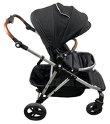 Shop Mockingbird Single to Double 2.0 Stroller, 2024, Black, Silver With Penny Leather, Watercolor Drops at Goodbuygears