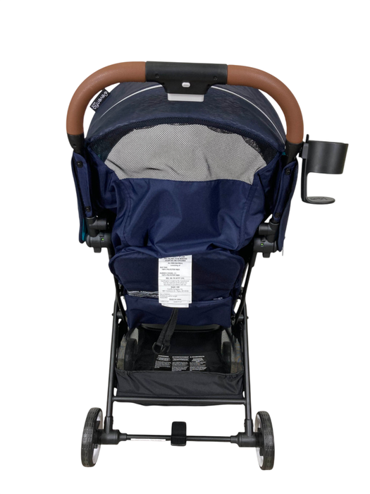 Shop Evenflo GOLD Otto Self-Folding Lightweight Travel Stroller, 2022, Sapphire Blue at Goodbuygears