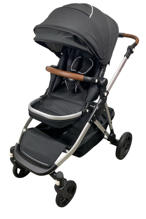 Shop Mockingbird Single to Double 2.0 Stroller, Black, Watercolor Drops, Silver With Penny Leather, 2025 at Goodbuygears