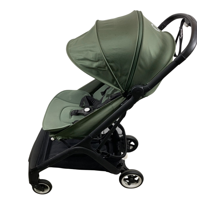 Shop Bugaboo Butterfly Stroller, 2023, Black, Forest Green, Forest Green at Goodbuygears
