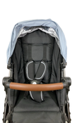 Shop Mockingbird Single to Double 2.0 Stroller, 2024, Silver With Penny Leather, Sky, Watercolor Drops at Goodbuygears