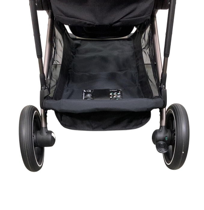 Shop Cybex Gazelle S Modular Stroller, 2024, Moon Black, Taupe Frame at Goodbuygears