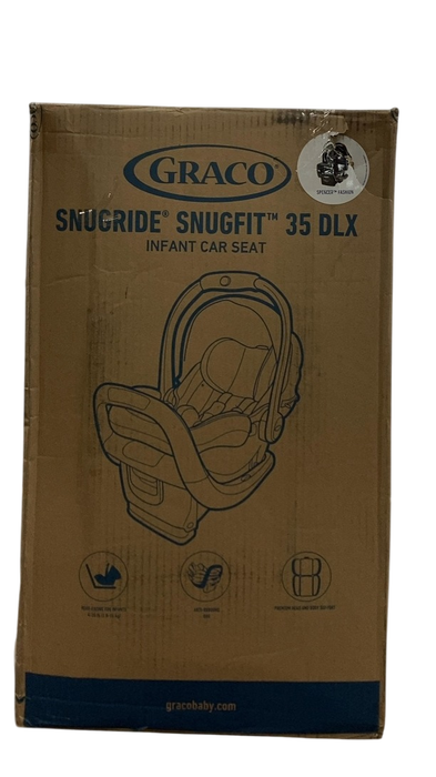 Shop Graco SnugRide SnugFit 35 DLX Infant Car Seat, 2025, Spencer at Goodbuygears
