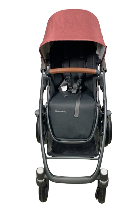 Shop UPPAbaby VISTA V2 Stroller, 2022, Lucy (Rosewood Melange) at Goodbuygears