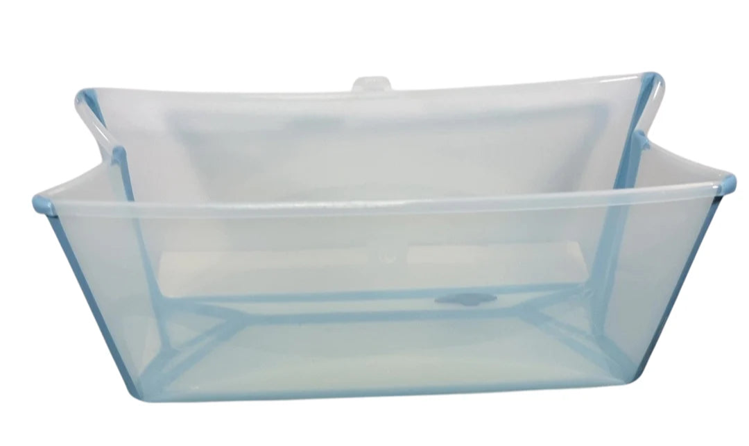 Shop Stokke Flexi Bath Bundle Pack, Regular, Transparent Ocean Blue at Goodbuygears
