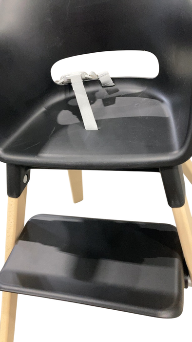 Shop Stokke Clikk High Chair, Black Natural at Goodbuygears