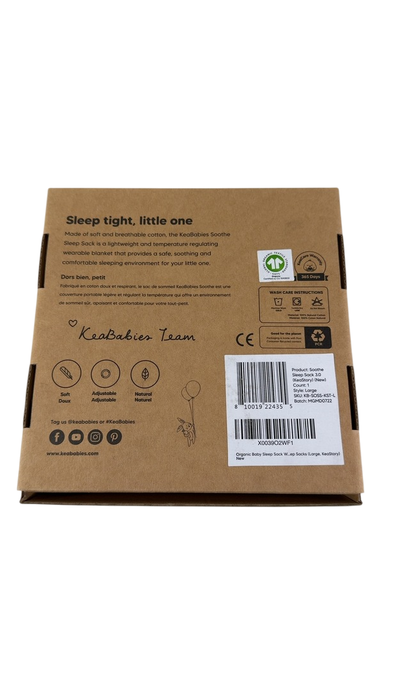 Shop KeaBabies Soothe Sleep Sack, Large, Keastory at Goodbuygears