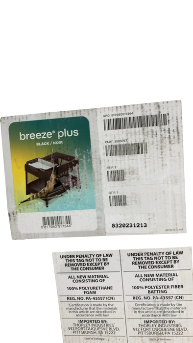 Shop 4moms Breeze Playard Plus, 1045, Black at Goodbuygears