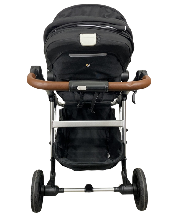 Shop Mockingbird Single to Double 2.0 Stroller, 2024, Black, Silver With Penny Leather, Watercolor Drops at Goodbuygears