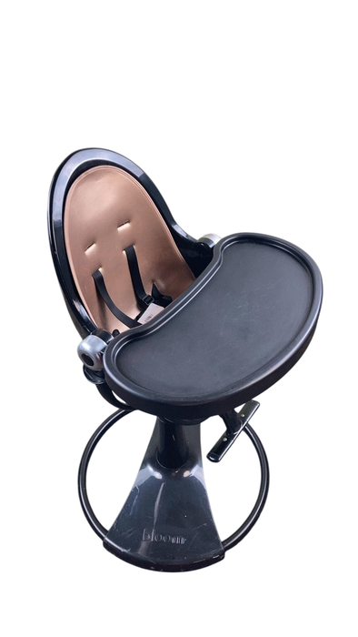 Shop Bloom Fresco High Chair, Black, Rose Gold at Goodbuygears