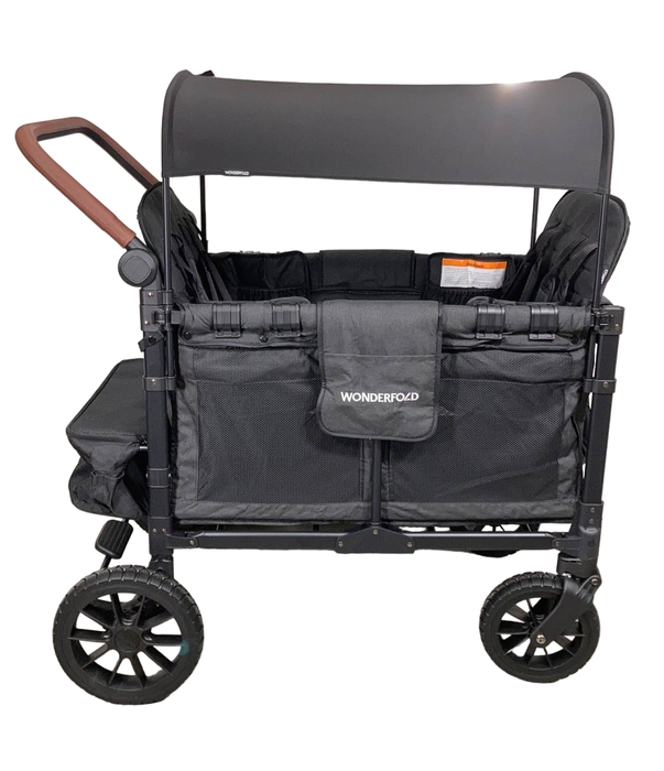 Shop Wonderfold W4 Luxe Quad Stroller Wagon, Volcanic Black, 2023 at Goodbuygears