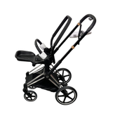 Shop Cybex PRIAM Stroller Frame And Seat, 2022, Chrome/Black at Goodbuygears