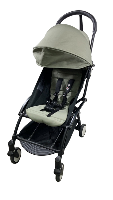 Shop Stokke YOYO3 Complete Stroller, 2024, Black, Olive at Goodbuygears