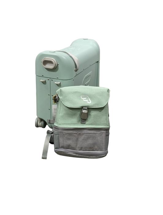 Shop Stokke JetKids BedBox + Crew Backpack Travel Bundle, Green Aurora at Goodbuygears