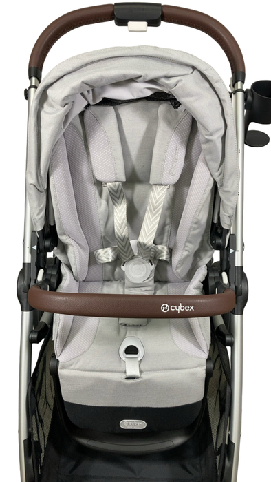 Shop Cybex Gazelle S Modular Stroller, 2024, Silver Frame, Lava Grey at Goodbuygears