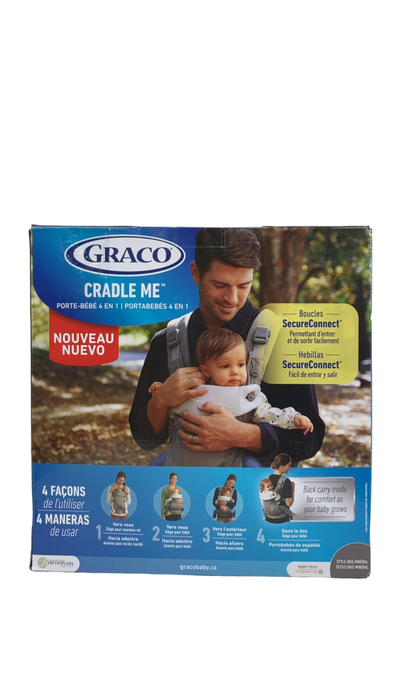 Shop Graco Cradle Me 4-in-1 Baby Carrier, Mineral Gray at Goodbuygears