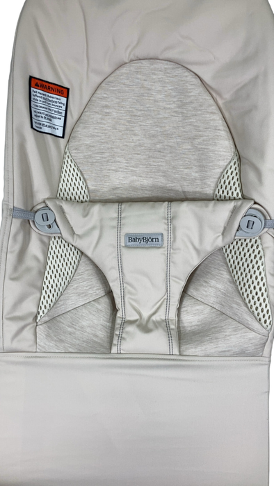 Shop BabyBjorn Bouncer Balance, Light Beige TriFabric, Light Gray Frame at Goodbuygears