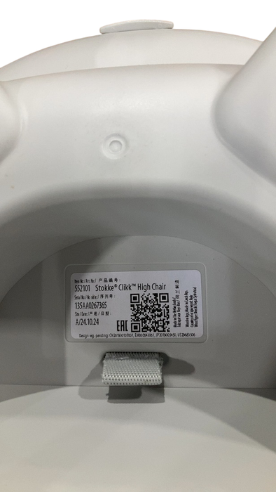 Shop Stokke Clikk High Chair, Cloud Grey at Goodbuygears