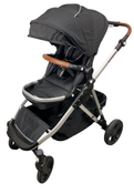 Shop Mockingbird Single to Double 2.0 Stroller, 2024, Black, Silver With Penny Leather, Windowpane at Goodbuygears