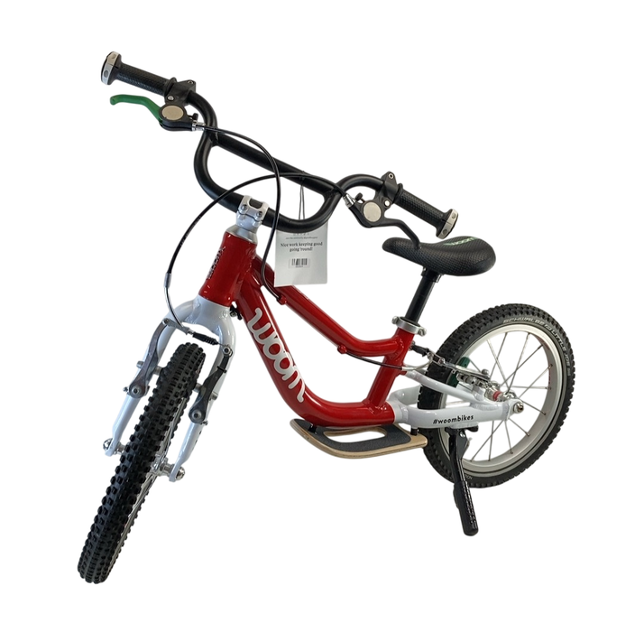 Shop Woom 1 Plus Balance Bike, Woom Red at Goodbuygears