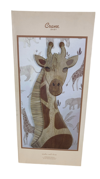 Shop Crane Baby Handcrafted Wood Wall Decor, Giraffe at Goodbuygears