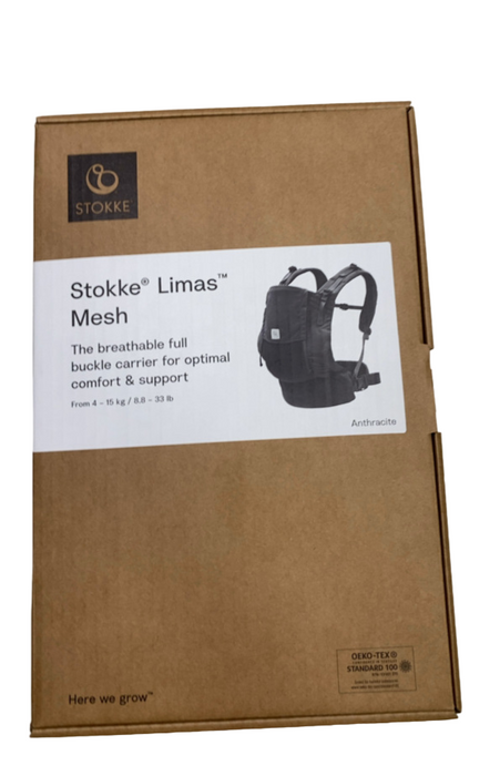 Shop Stokke Limas Mesh Carrier, Anthracite at Goodbuygears