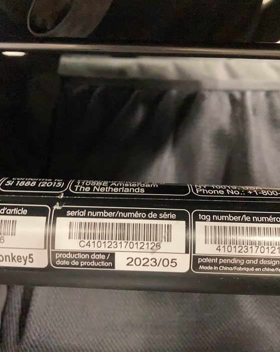 Shop Bugaboo Donkey 5 Mono Stroller, Black, 2023, Midnight Black, without Canopy at Goodbuygears