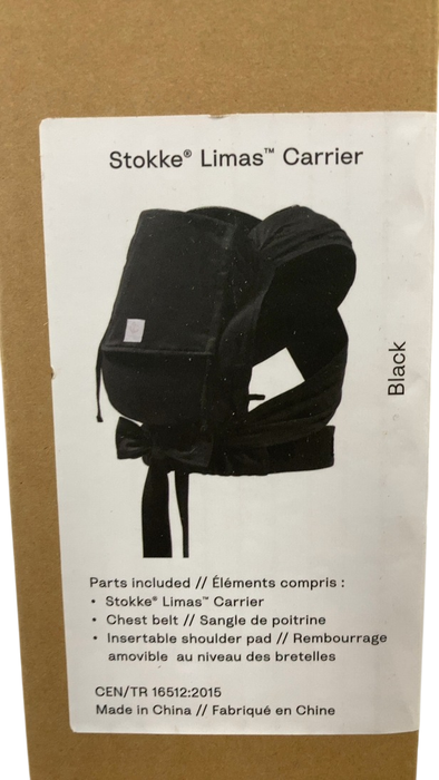Shop Stokke Limas Carrier, Black at Goodbuygears