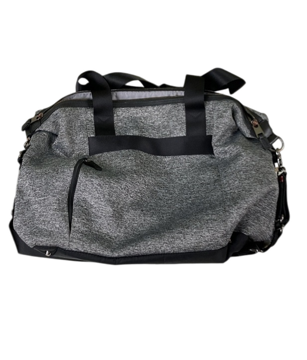 Shop StorkSak Stevie Luxe Diaper Bag, Scuba Grey Marl at Goodbuygears