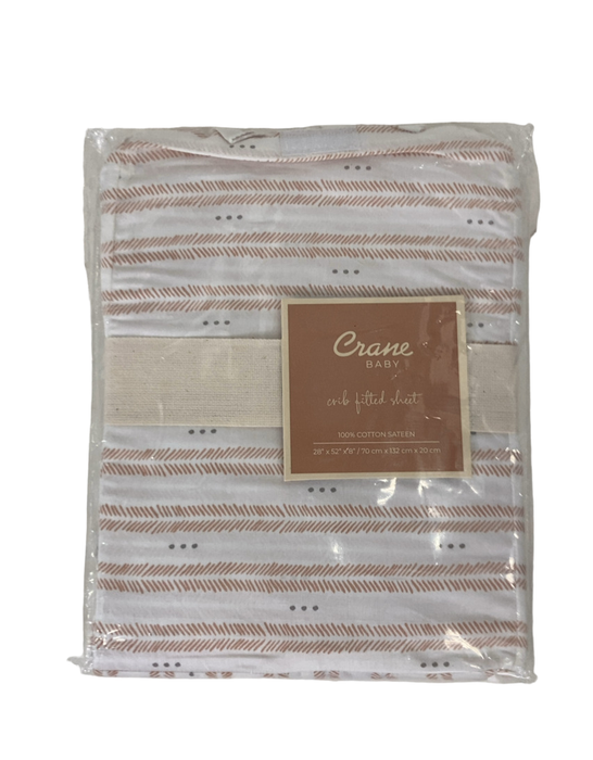 Shop Crane Baby Crib Fitted Sheet, Herringbone at Goodbuygears