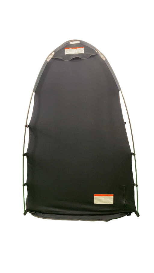 Shop SlumberPod 3.0 Sleep Canopy with Fan, Black with Gray Accents at Goodbuygears