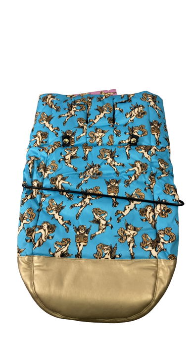 Shop Cybex Platinum Footmuff, Cherub Blue at Goodbuygears