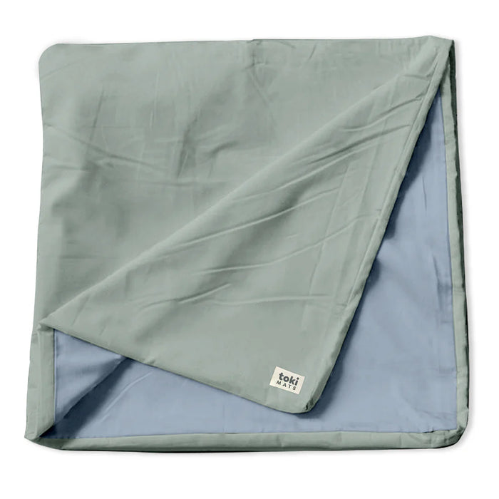 Shop Toki Kids Standard Mat Cover 40" x 40", Sage + Breeze at Goodbuygears