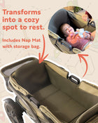 Shop Gladly Family The Adventure Bundle: Anthem Deluxe All-Terrain Stroller Wagon at Goodbuygears
