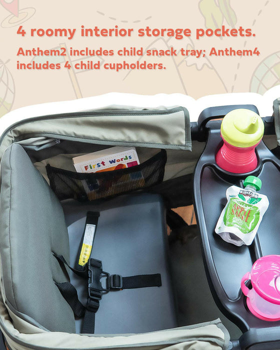 Shop Gladly Family The Adventure Bundle: Anthem Deluxe All-Terrain Stroller Wagon at Goodbuygears