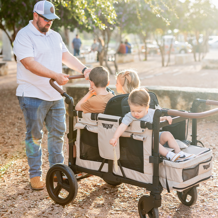 Shop Keenz Vyo͞o The Seating Chameleon Stroller Wagon, 4 Passenger, Multiple Colors at Goodbuygears