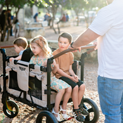 Shop Keenz Vyo͞o The Seating Chameleon Stroller Wagon, 4 Passenger, Multiple Colors at Goodbuygears