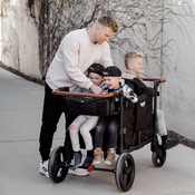 Shop Keenz Vyo͞o The Seating Chameleon Stroller Wagon, 4 Passenger, Multiple Colors at Goodbuygears