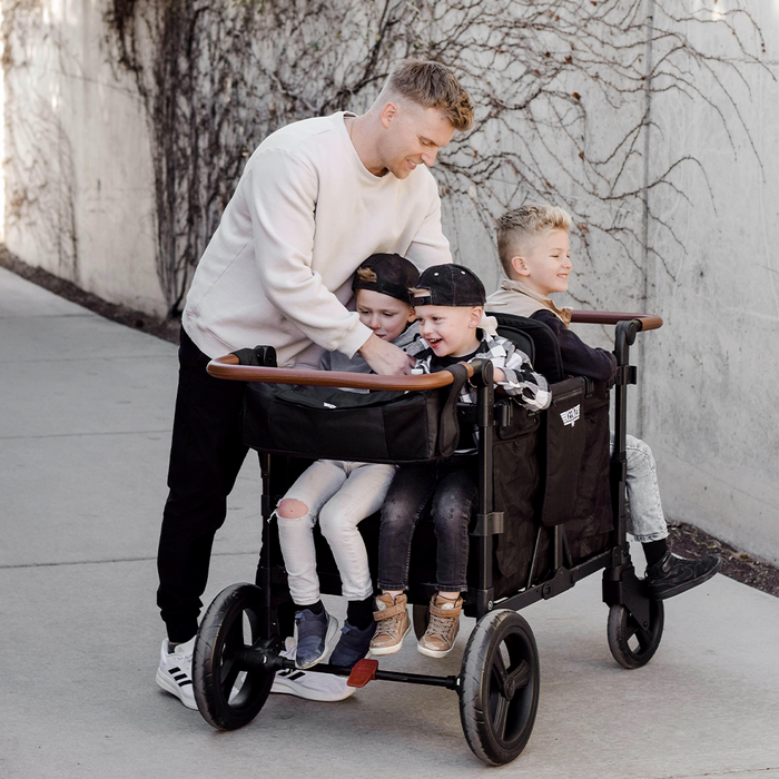 Shop Keenz Vyo͞o The Seating Chameleon Stroller Wagon, 4 Passenger, Multiple Colors at Goodbuygears