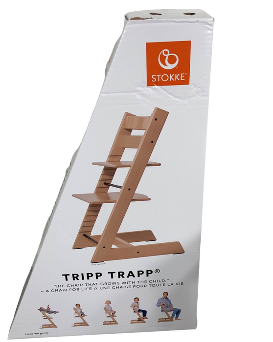 Shop Stokke Tripp Trapp Complete High Chair, White, Grey Dots at Goodbuygears