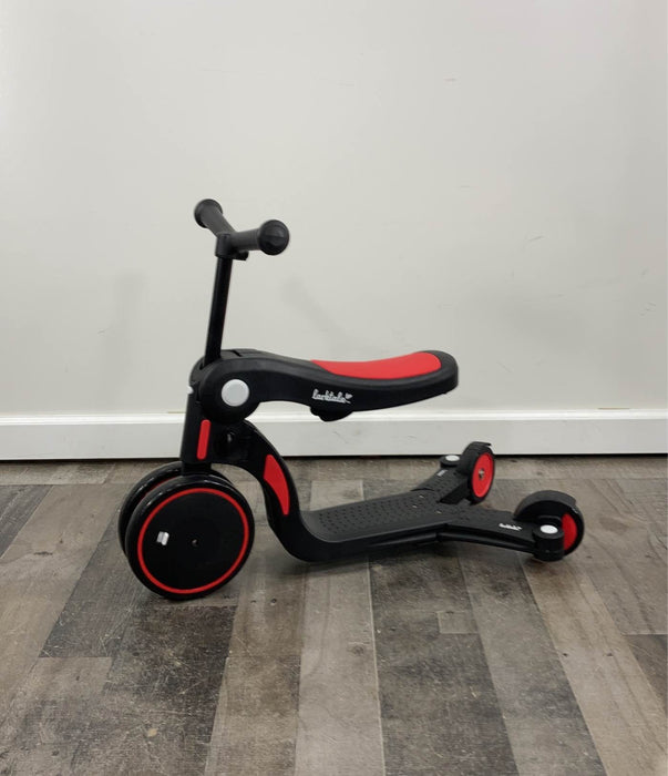 Shop Larktale Scoobi 5-in-1 Scooter, Barossa (Red/Black) at Goodbuygears