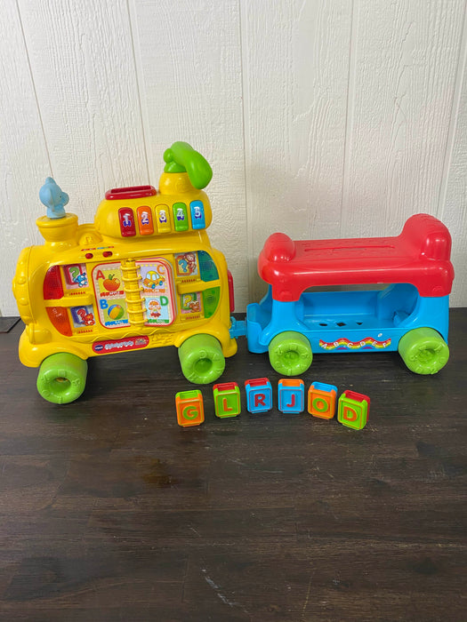 used VTech Sit To Stand Alphabet Train