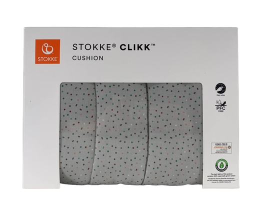 Shop Stokke Clikk Cushion, Grey Sprinkles at Goodbuygears